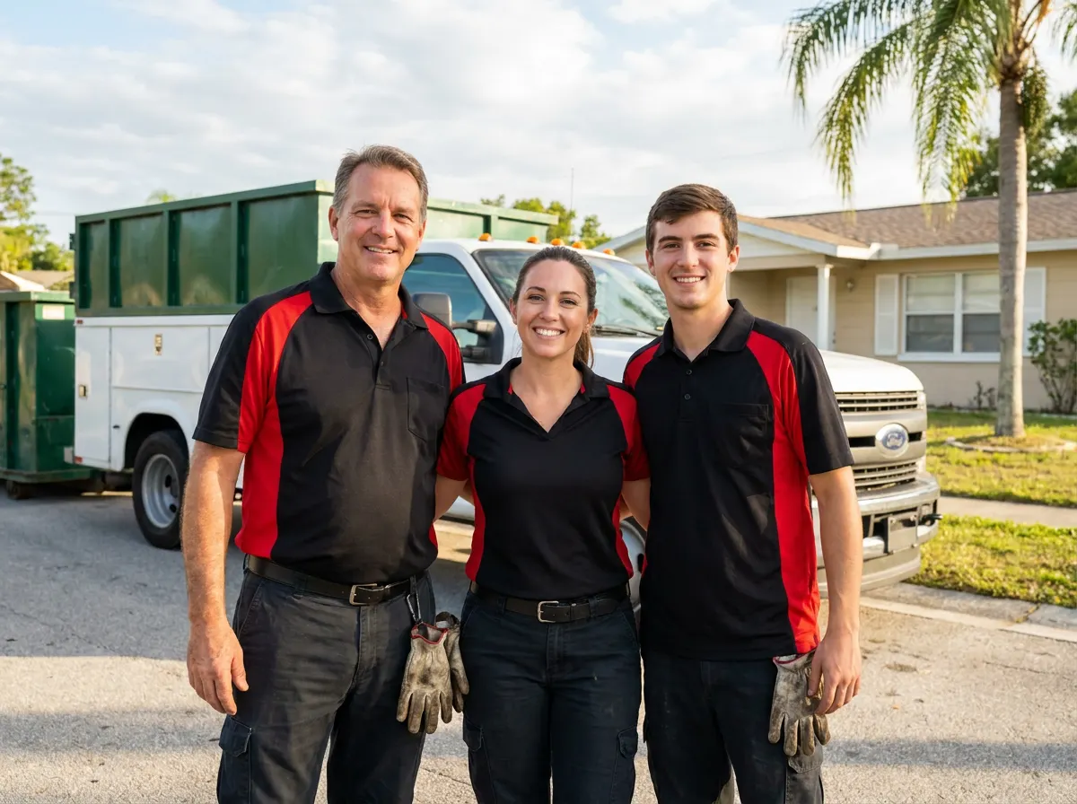 Scrapyard Dumpster Rental dumpster rental team in Orlando, FL